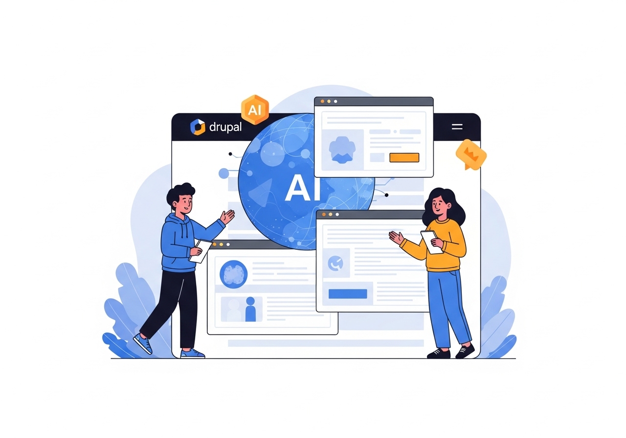 5 Ai Drupal modules illustration